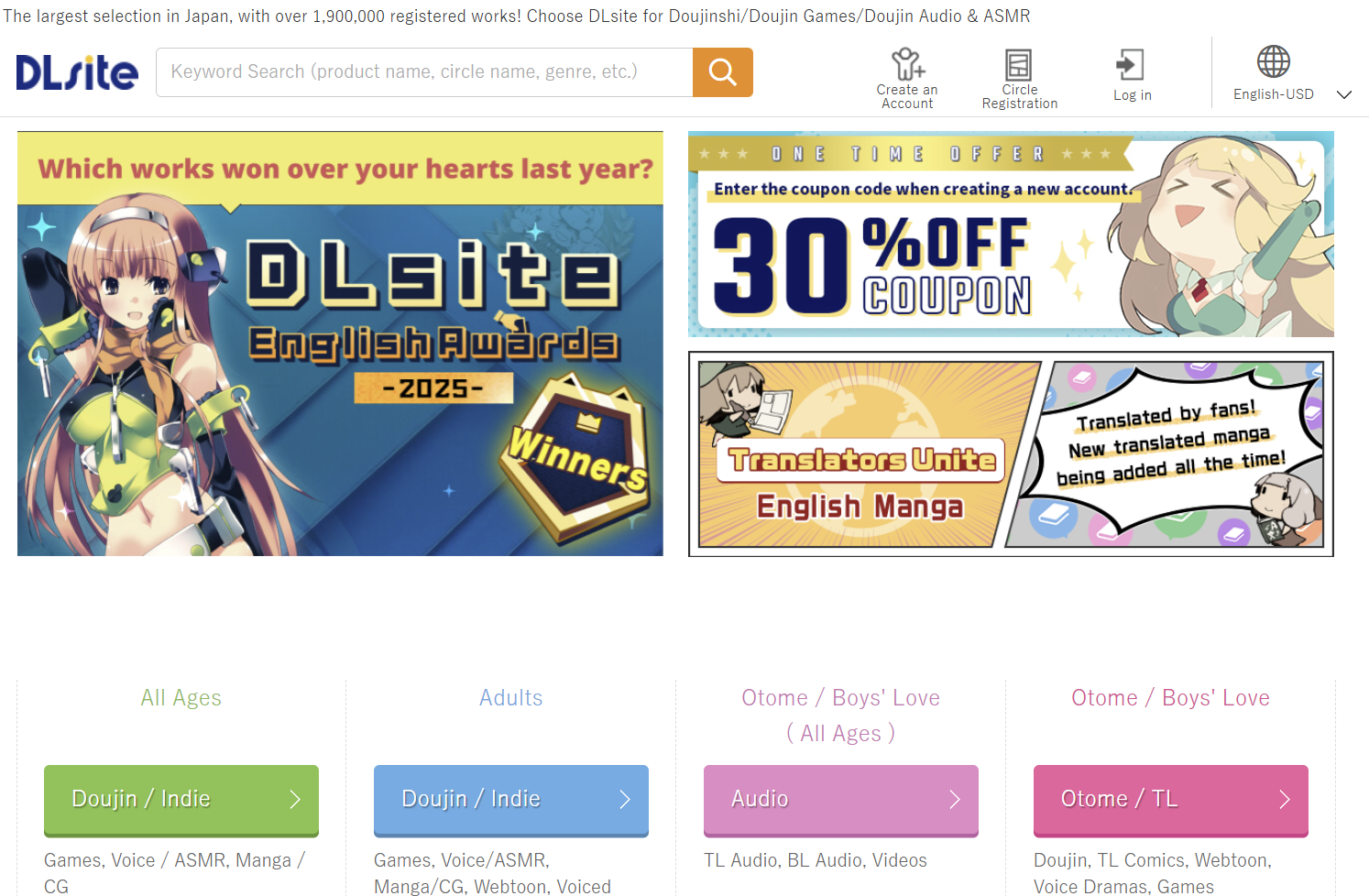 DLsite Review 2026: 1.9 Million Doujin Works, One Storefront