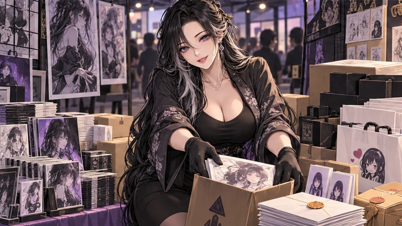 Original manga artist salary guide avatar arranging doujinshi, fan subscriptions, and commission revenue streams